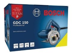 Serra Mármore Titan GDC 150 1500W 2 Discos Bosch