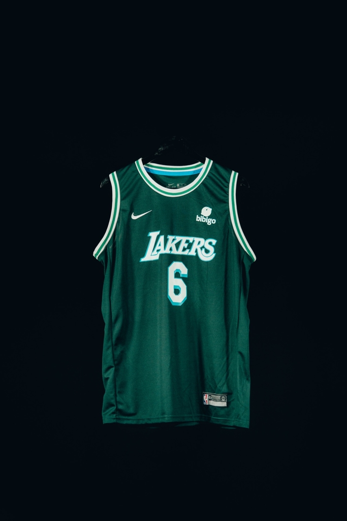 Camiseta Lakers James (6) Verde - Tienda Joplin