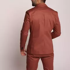 Traje Slim fit - Terracota - comprar online