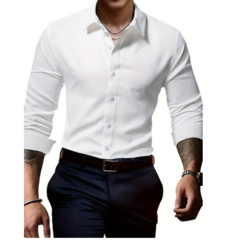 Camisa Slim Fit De Seda