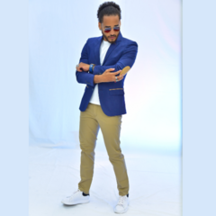 Blazer Slim fit Con Coderas - azul Oscuro en internet