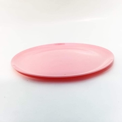 Plato plato melamina rosa