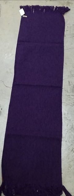 Camino chenille violeta 1,60 x 0,35 cm - comprar online