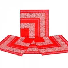 Servilletas de papel bulgaros roja