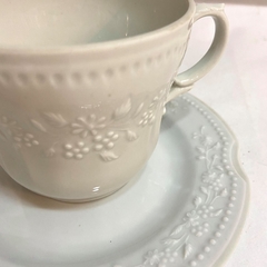 Línea Mozart Verbano, taza de té con plato x 6 unidades