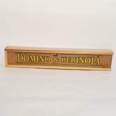 Dominó y perinola caja madera - comprar online