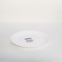 Plato postre luminarc Diwali blanco x 6 - comprar online