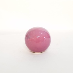 Esfera cerámica lila 8 cm