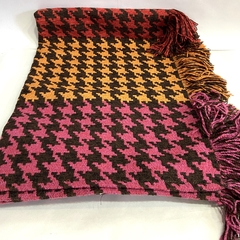 Manta chenille tejida 1,30 x 1,60