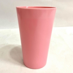 Vaso plástico rosa