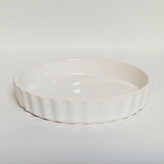Fuente para horno cerámica blanca - comprar online
