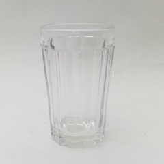 Vaso vidrio texturado