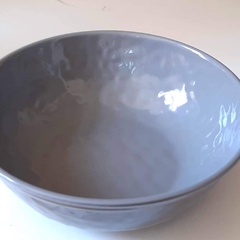 Plato hondo / bowls de melamina gris