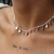 Chocker Elo com Gotas 50cm na internet