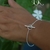 Pulseira de Prata Bolinha Fecho Boia