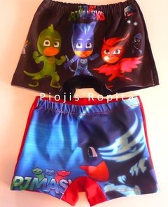 Malla Pjmask Heroes en pijama Traje de baño sunga con filtro uv50