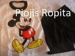 Set Pijama Mickey Mouse Vintaje Remera y Short - comprar online