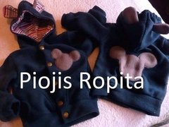 Camperas Mickey Polar con capucha y orejas - Bebes/Niños - POR MAYOR - comprar online