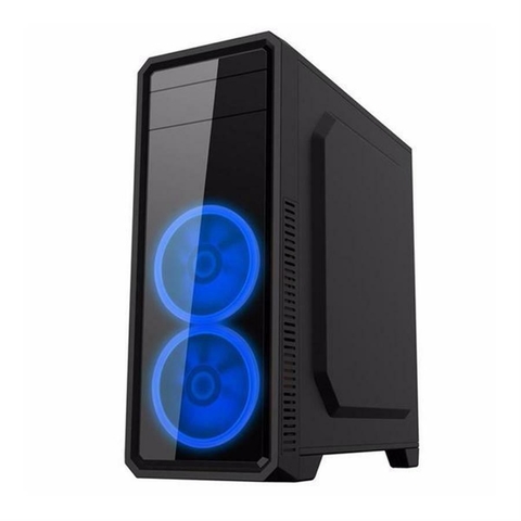 GABINETE GAMEMAX G561 BLACK MID-TOWER FAN AZUL 120MM