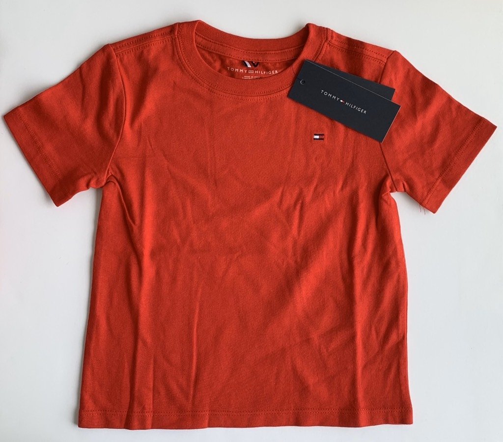 camiseta básica tommy Hilfiger original vermelha