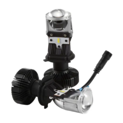 Lâmpada De Led H4 Mini Projetor Canhão Eliptico Shocklight - comprar online