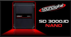 AMPLIFICADOR SD3000.1D 2OHMS ( LINHA NANO) - loja online