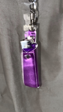 PORTA ENCENDEDOR VIOLETA - comprar online