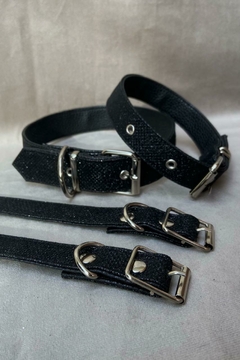 Collar > negro glitter