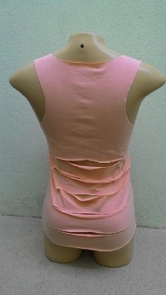 Camiseta Fitness Regata Viscolycra com Estampa na Frente e Rasgos nas costas | Elegance | Ref: CRF08 - Promoção !!! - comprar online