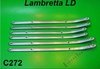 Set De Piso Para Lambretta Ld Original Aluminio