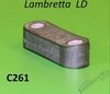 Espaciador Chapa Patente Lambretta Ld Original