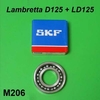 PAR COJINETE TRASERO 16004 LAMBRETTA D + LD - comprar online