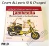 Guía ilustrada completa de partes Lambretta - PB10