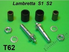 Kit de pernos de horquilla y buje Lambretta Li S1 y S2