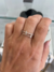 Anillo de Plata 925 con apliques de cubic - Dharma Joyas