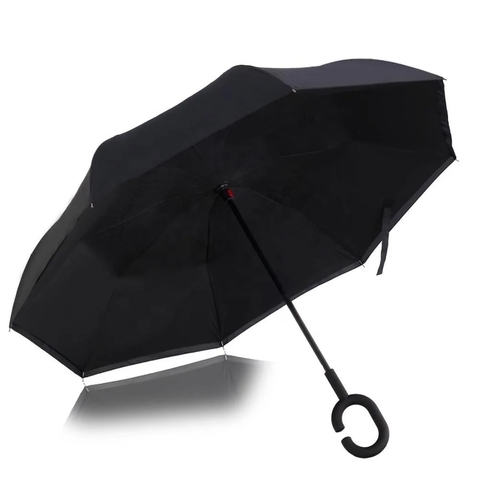 Paraguas de Sistema Invertido Reforzado Antiviento