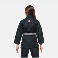 Kimono ATAMA Ultra Light Infantil Feminino Preto - comprar online