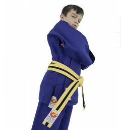 Kimono DRAGÃO Jiu Jitsu Light Infantil Azul na internet