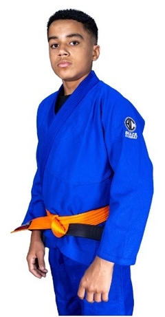 KIMONO BRAZIL COMBAT INFANTIL CLASSIC AZUL na internet