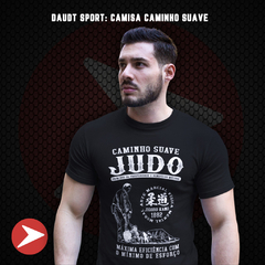 Judo Caminho Suave camisa cor texto em branco - tienda online