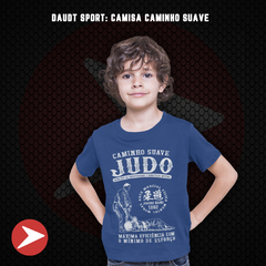 Judo Caminho Suave camisa cor texto em branco - comprar online