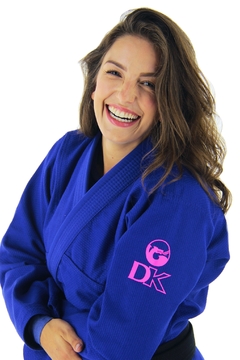 Kimono DRAGÃO Jiu Jitsu DK Azul FEMININO - comprar online