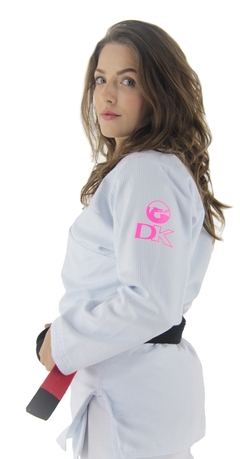 Kimono DRAGÃO Jiu Jitsu DK Branco FEMININO