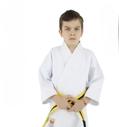 Kimono DRAGÃO Jiu Jitsu Light Infantil Branco - comprar online