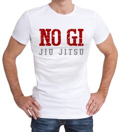 camisa Jiu Jitsu NO GI branca na internet