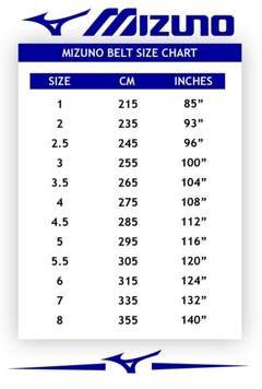 Faixa Preta Mizuno SILVER Selo FIJ - DaudtSport