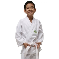 Kimono Infantil Karate Kids Branco c/ Faixa