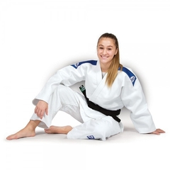 Kimono de Judô Green Hill Advanced TIRAS AZUL - DaudtSport