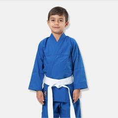 Kimono Atama Reforçado Infantil Azul - comprar online