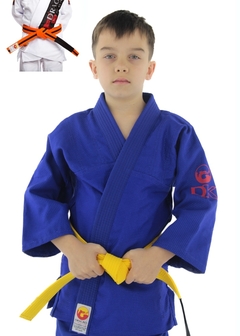 Kimono DRAGÃO Jiu Jitsu DK Infantil Azul